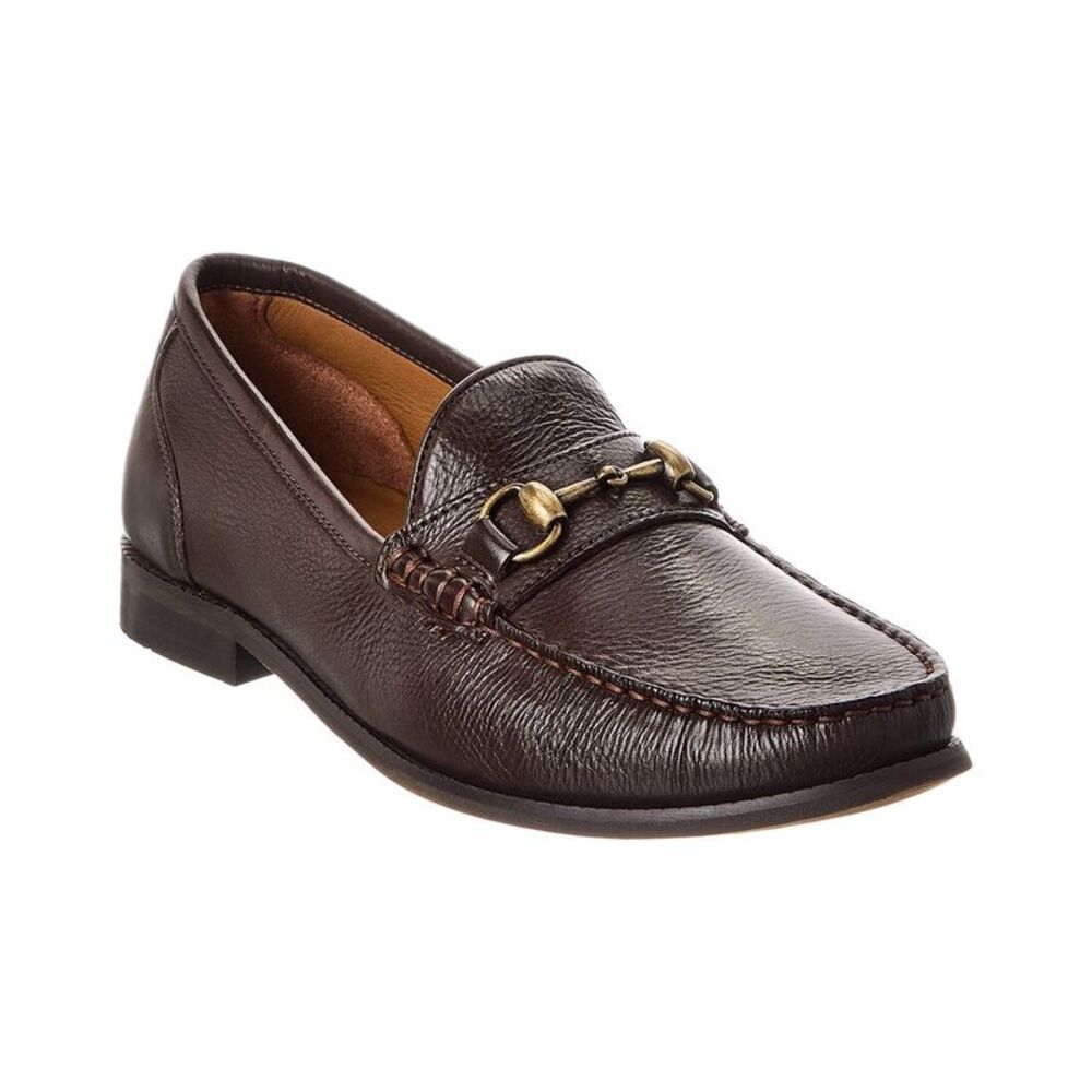 Men's Brown Leather Loafers